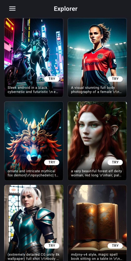 Imagine AI Art Generator screenshot